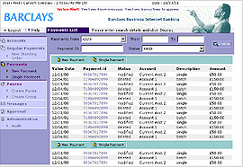 General user payee list